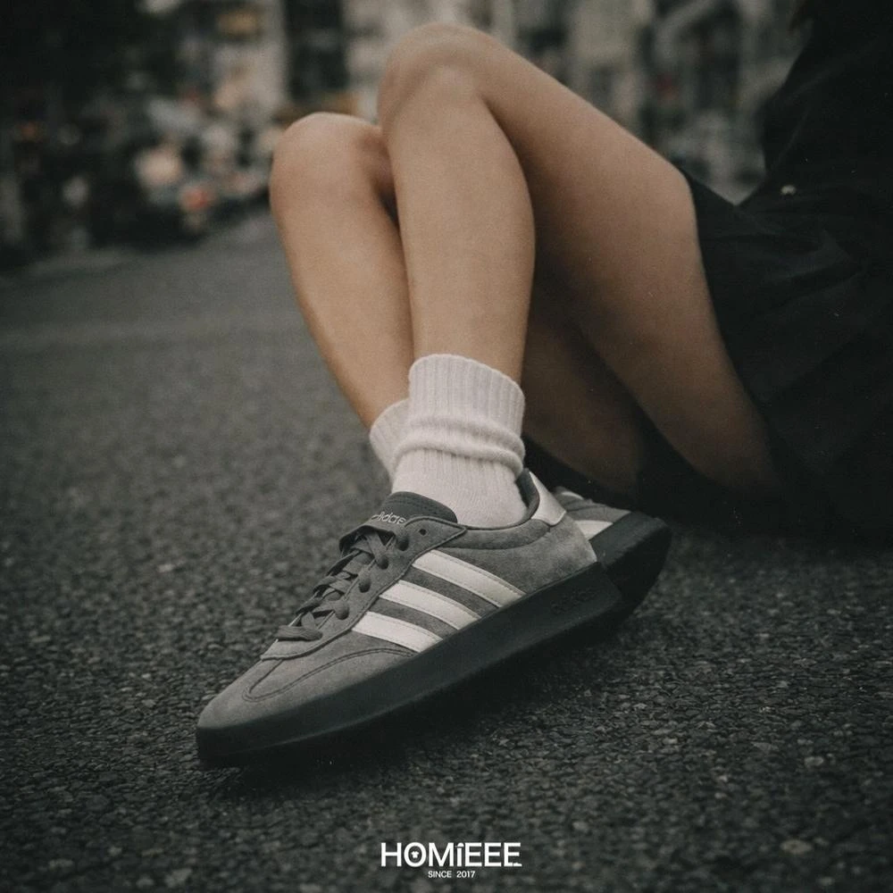 【adidas 愛迪達】【Homieee】Adidas Barreda Grey 麂皮 復古灰 休閒鞋 德訓鞋 Adidas KH6999