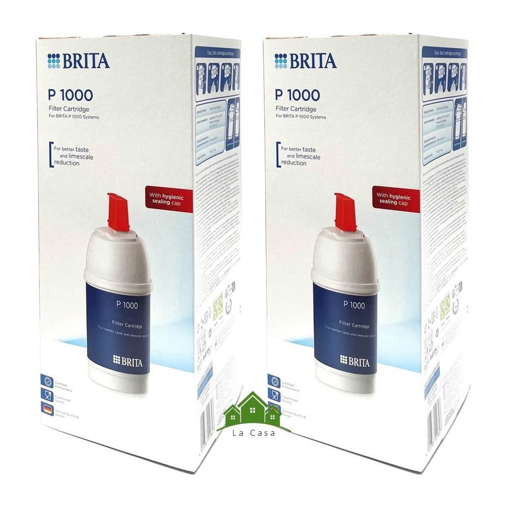 【BRITA】免運 2入組 BRITA P1000 mypure P1硬水軟化型濾心 濾芯。Brita德國原廠盒裝,歐洲原裝進口。