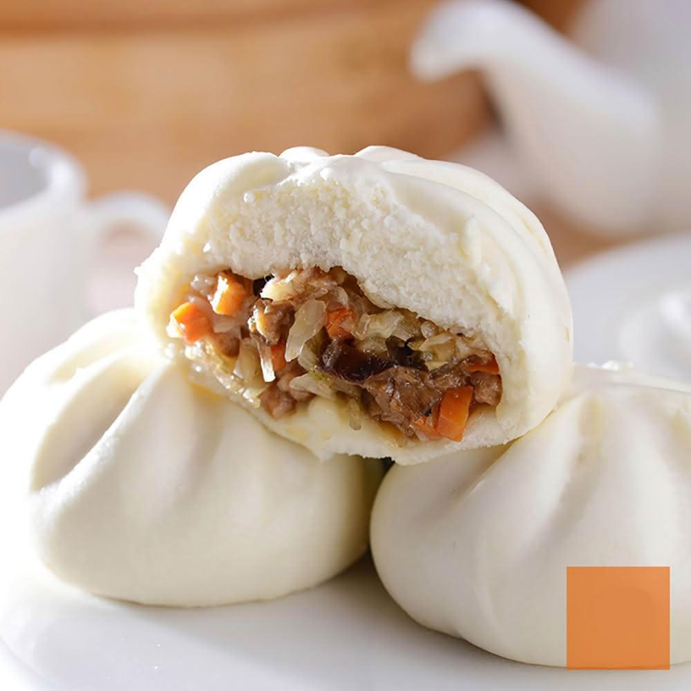【魚大俠】奇美食品-香菇高麗菜包子(6顆/390g/包)#全素#菜包-2B6A 魚大俠 FF582