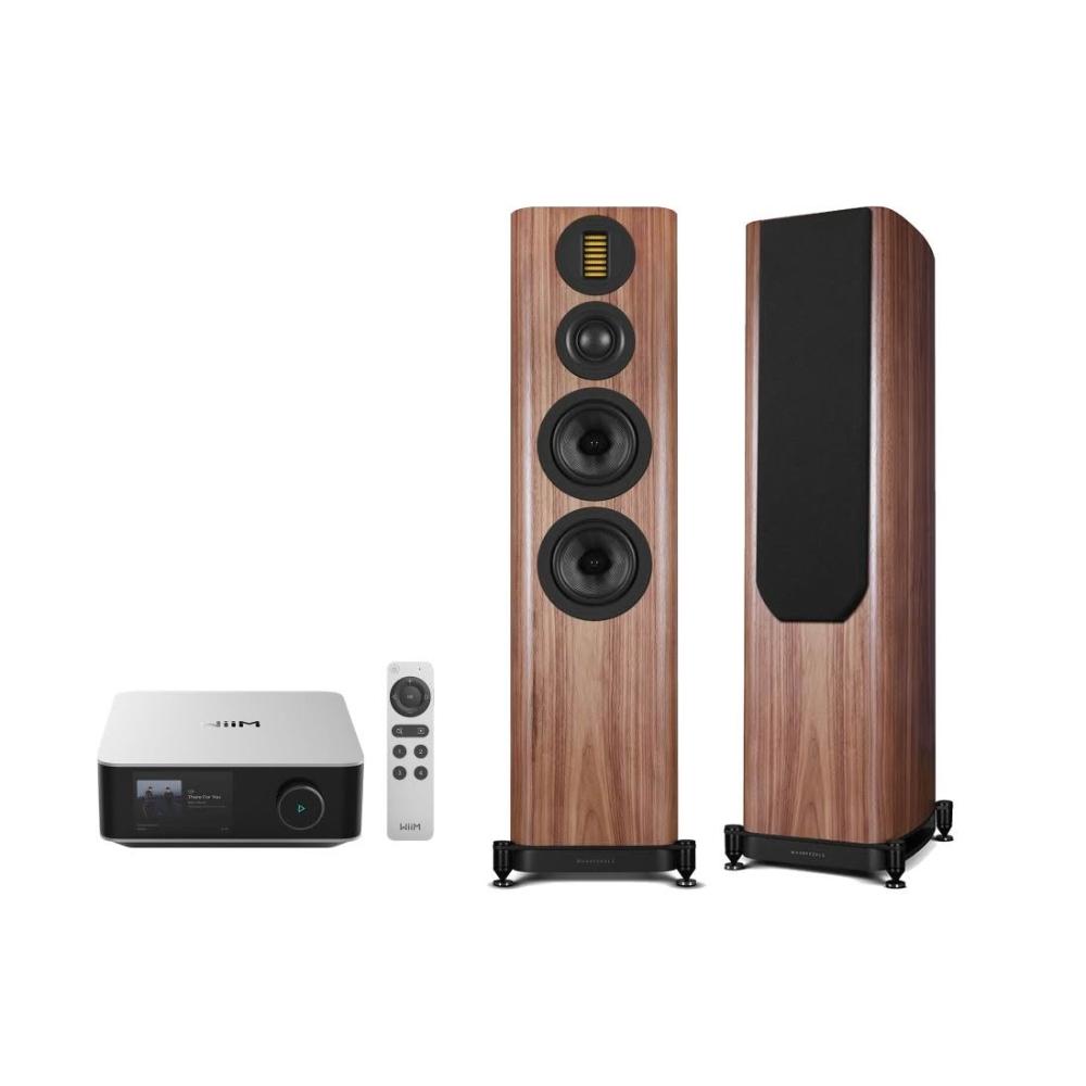 【WiiM】Amp Ultra 串流擴大機 + Wharfedale EVO 5.4 喇叭 / 公司貨