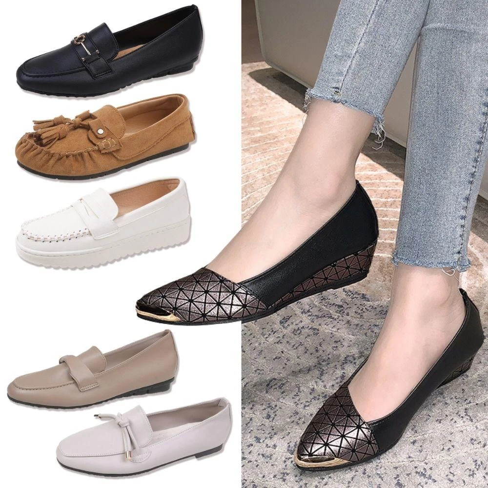 【baibeauty 白鳥麗子】MIT 台灣製時尚百搭平底包鞋、樂福鞋、娃娃鞋（多款現貨女鞋可選）