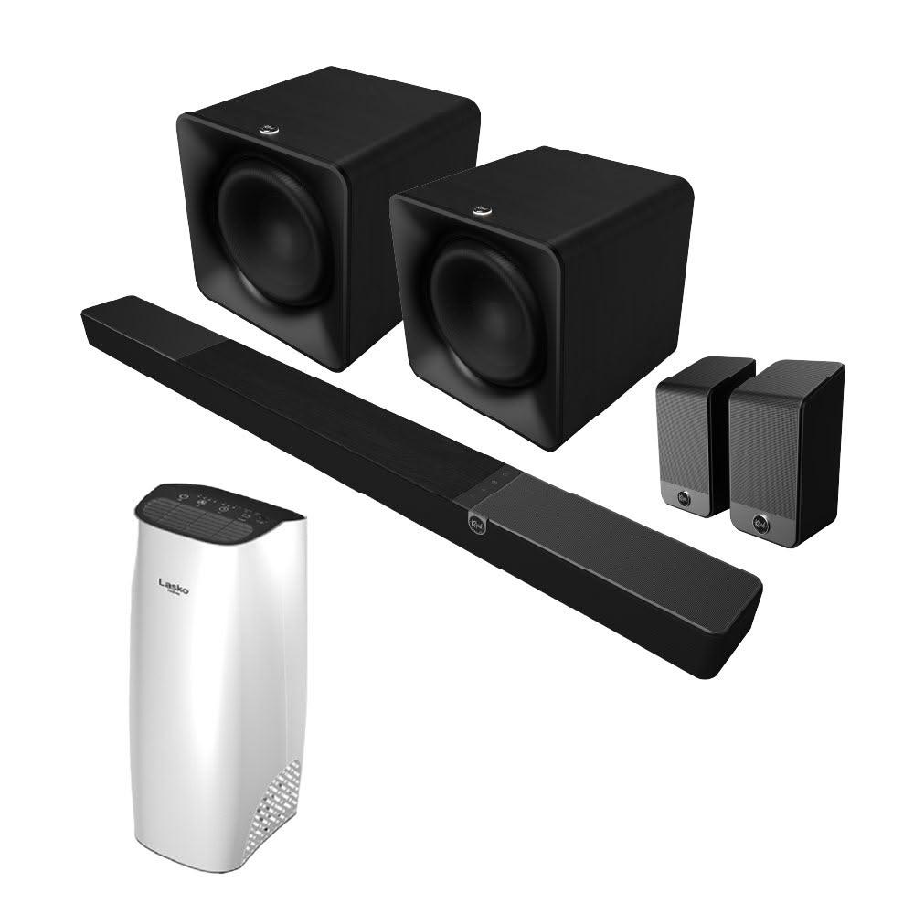 【Klipsch】Core 300+SUB 200 x2+SURR 200 | 7.2.4雙重低音劇院組