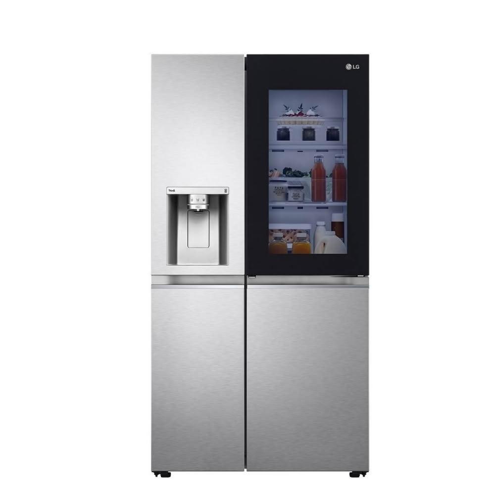 【LG 樂金】734公升敲敲看門中門冰球冰箱 GR-QPLC82SS