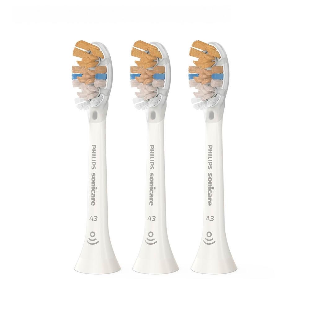 【Philips 飛利浦】Sonicare 頂級多效合一刷頭三支-白(HX9093/67)