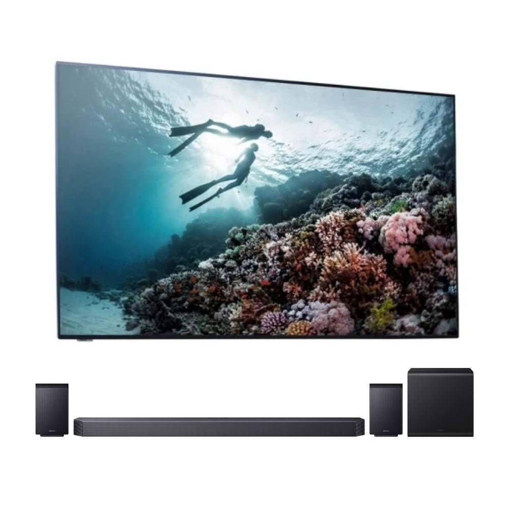 【Panasonic 國際牌】TH-65LW2NW 65吋 OLED 壁掛連網智慧顯示器 + HW-Q930F 聲 霸