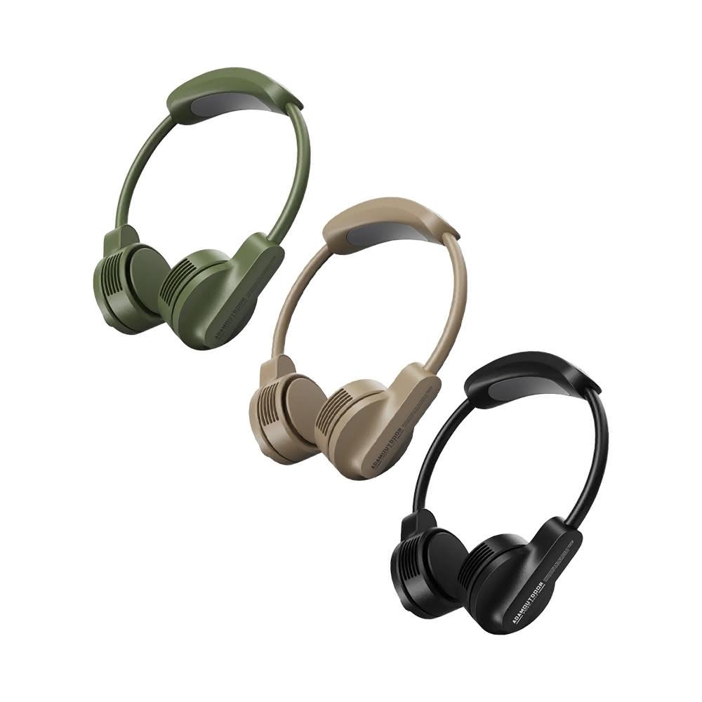 【ADAMOUTDOOR】極限冰鎮頸掛風扇 隨行風扇 掛脖風扇 電扇 風扇 耳機掛扇 貼身風扇 戶外 露營