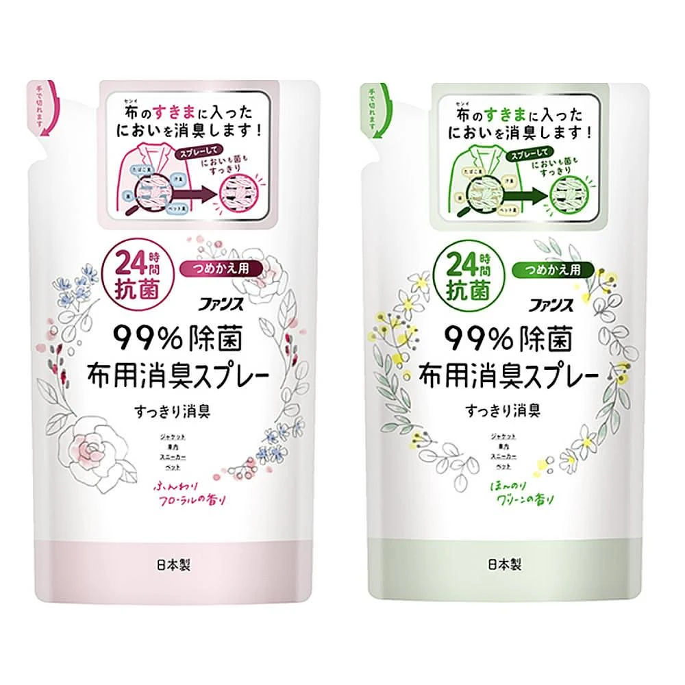 【第一石鹼】即期品｜FUNS 織物 衣物 抗菌 除臭噴霧 補充包 320ml(效期至2027.1月)