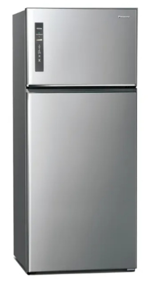 【Panasonic 國際牌】NR-B582TV-S 580L 雙門變頻冰箱-晶漾銀 (含基本安裝)