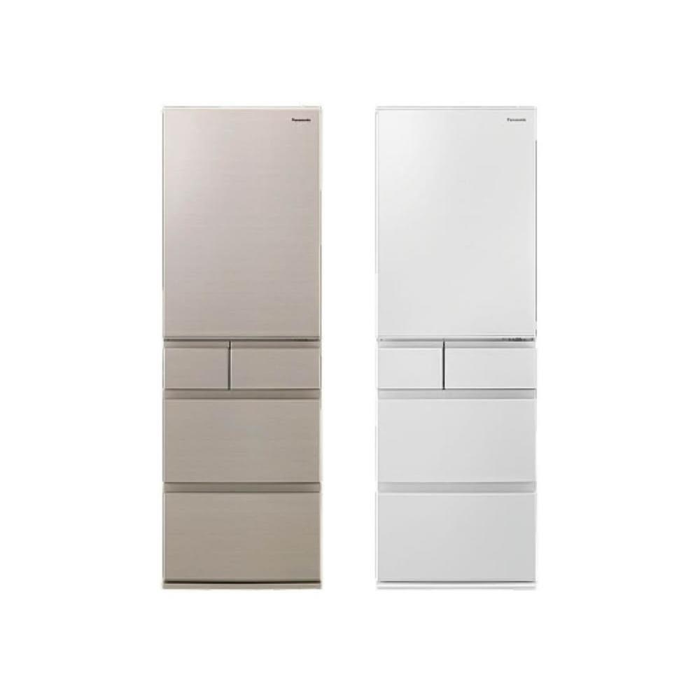 【Panasonic 國際牌】原廠控價~私訊有優惠價 NR-E417XT-W1 日本製406公升五門鋼板冰箱-白 (含基本安裝)