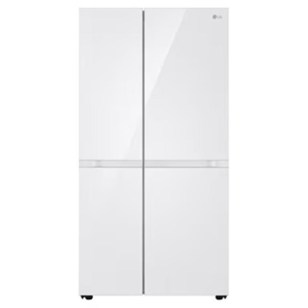 LG樂金 GL-BL62WM 雙門變頻冰箱，653L超大容量適合大家庭使用，白色系設計簡約時尚。尺寸913 x 1790 x 735 mm，重量106kg，印度製造。採用變頻馬達，能源效率第5級，提供高效節能。雙門對開設計，操作便利。全機1年保固，壓縮機10年保固，含基本安裝及舊機回收服務。完美結合容量與耐用，是理想的家電選擇。