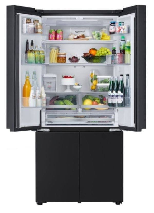 【LG 樂金】GV-NB61BG 619公升 智慧變頻四門冰箱｜曜石黑鏡面 (含基本安裝)