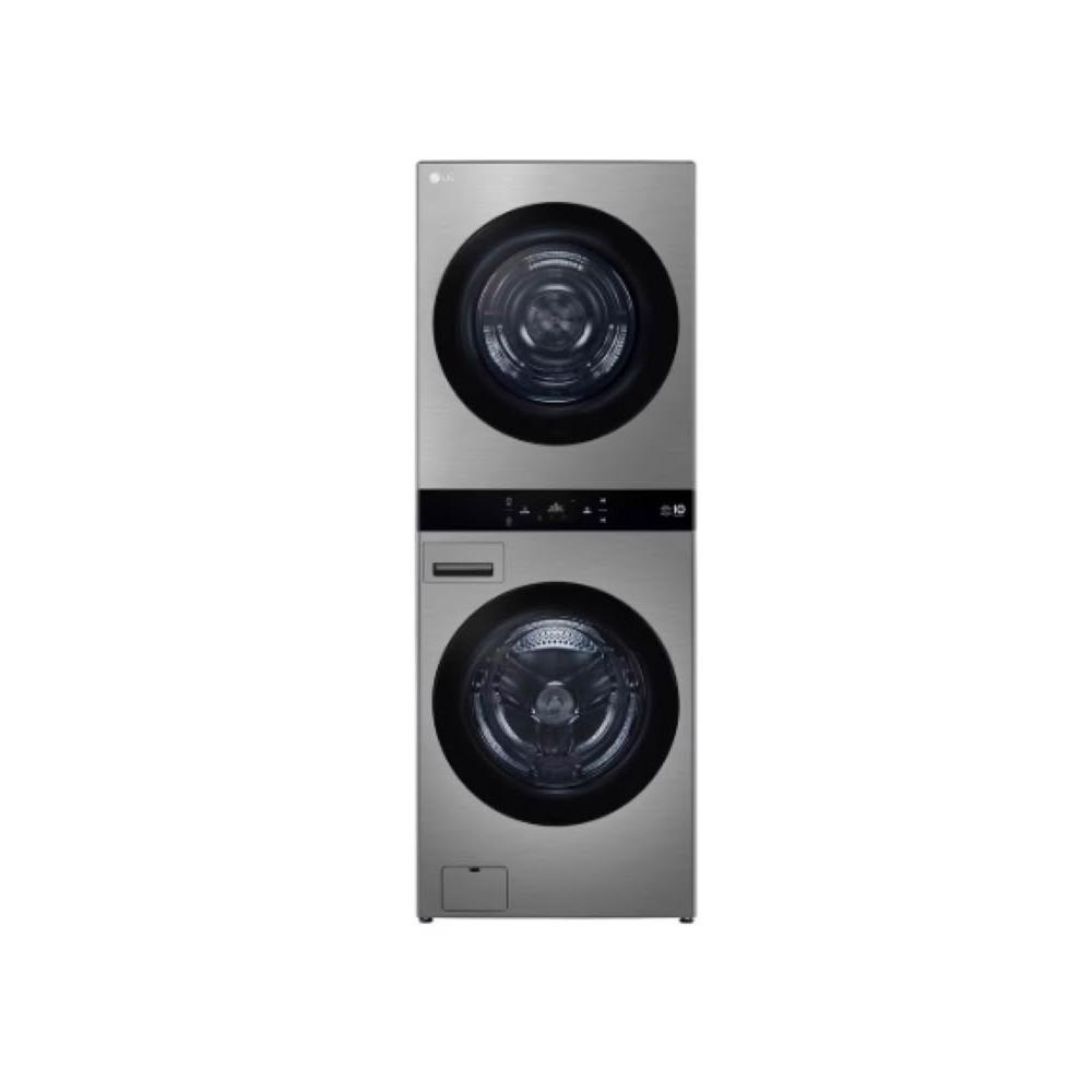 【LG 樂金】WD-S2220VM 洗22+乾20 WashTower™ AI 智控洗乾衣機第二代｜熱泵除濕｜星辰銀 (含基本安裝)