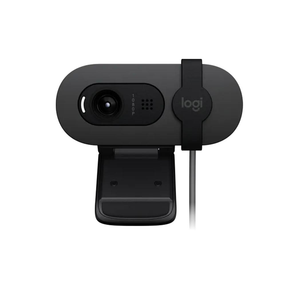 【Logitech 羅技】Logitech 羅技 BRIO 100 1080p 高清網路攝影機 石墨灰