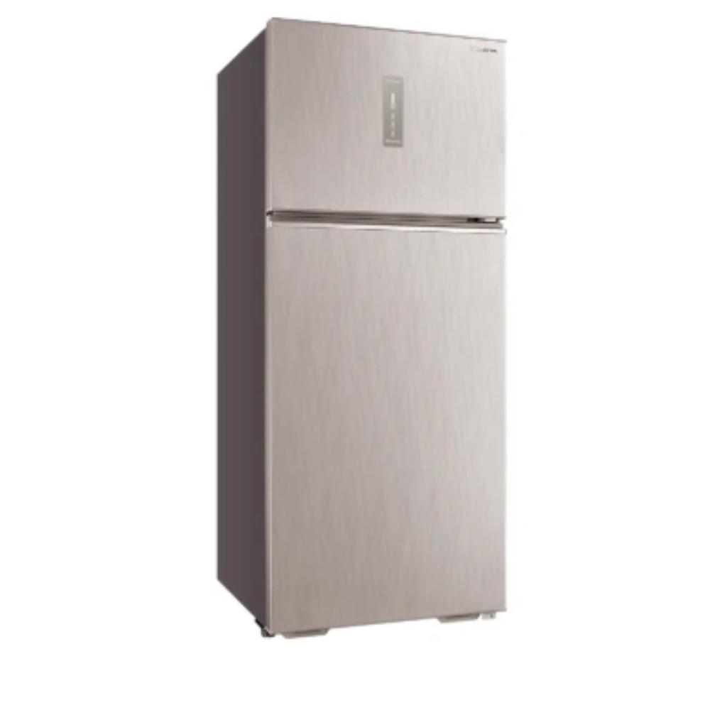 SANLUX台灣三洋 SR-V480C SANLUX臺灣三洋 SR-V480C 雙門變頻冰箱,容量475公升,適閤中型家庭使用。白色系設計,尺寸726 x 754 x 1750 mm,重量82 kg,臺灣製造。採用變頻馬達,電壓110V/60Hz,耗電量僅288度,能源效率第1級並有節能標章,使用R600a環保冷媒。右開門設計,全機保固1年、壓縮機保固2年,含基本安裝服務,BSMI許可字號R31005。高效省電,保鮮效果優異,是理想的家用冰箱選擇。