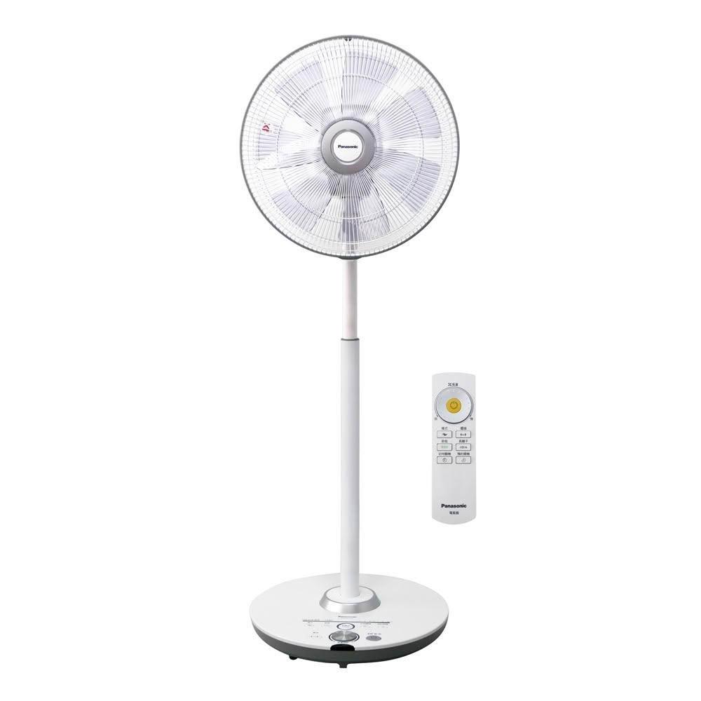 【Panasonic 國際牌】14吋七片扇葉ECO智能溫控清淨負離子微電腦DC立扇(附遙控器)F-H14GND -