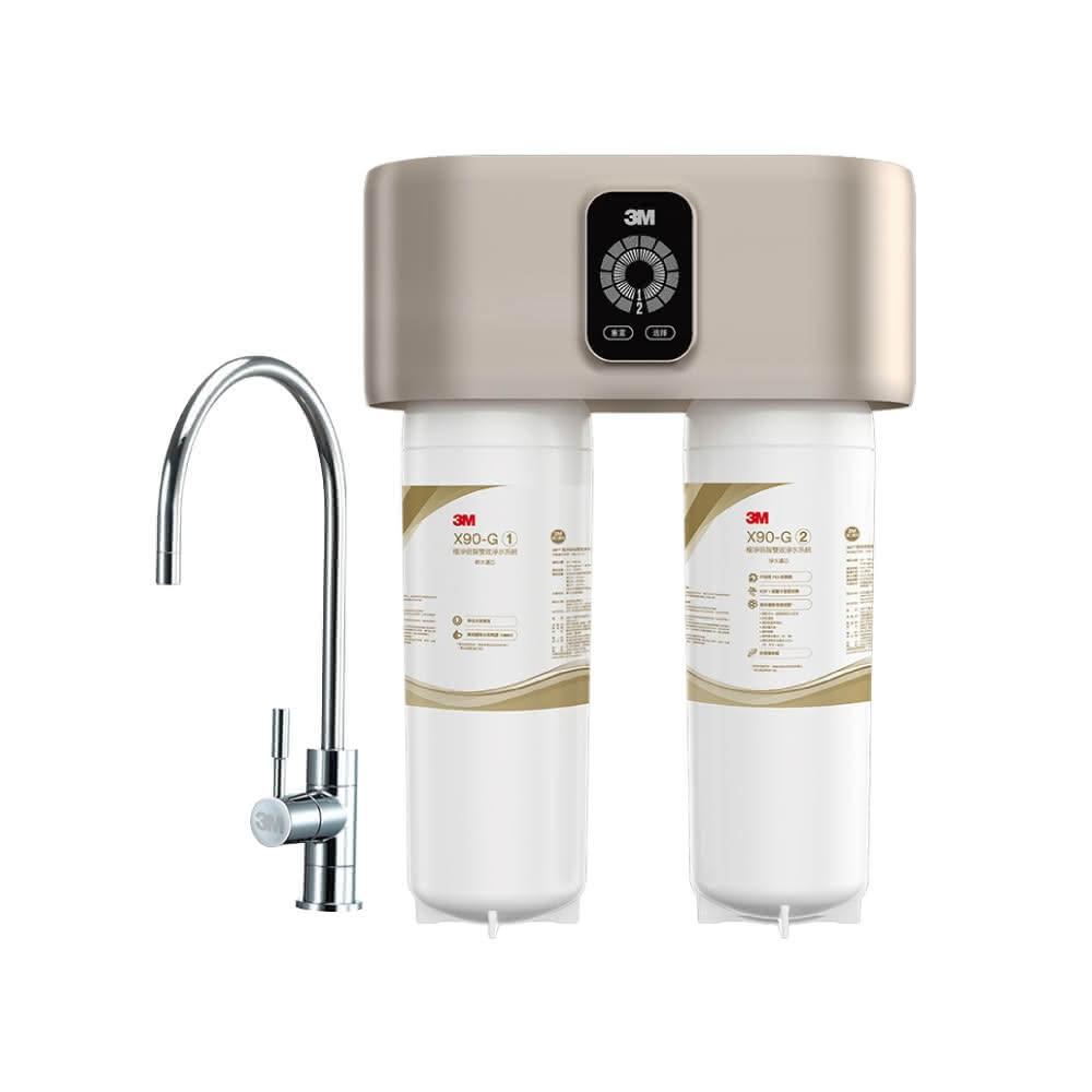 【3M】【免費申請補助】X90-G極淨倍智雙效淨水系統 省錢王-專業快速安裝