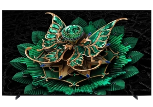 TCL 85C7K 是一款85吋4K解析度的智慧電視，提供高畫質視覺體驗與環繞音效。內建英文功能選單，電源需求為110V，支援4組HDMI端子，並包含桌上型基本安裝服務。產品產地為中國，保固期為1年。