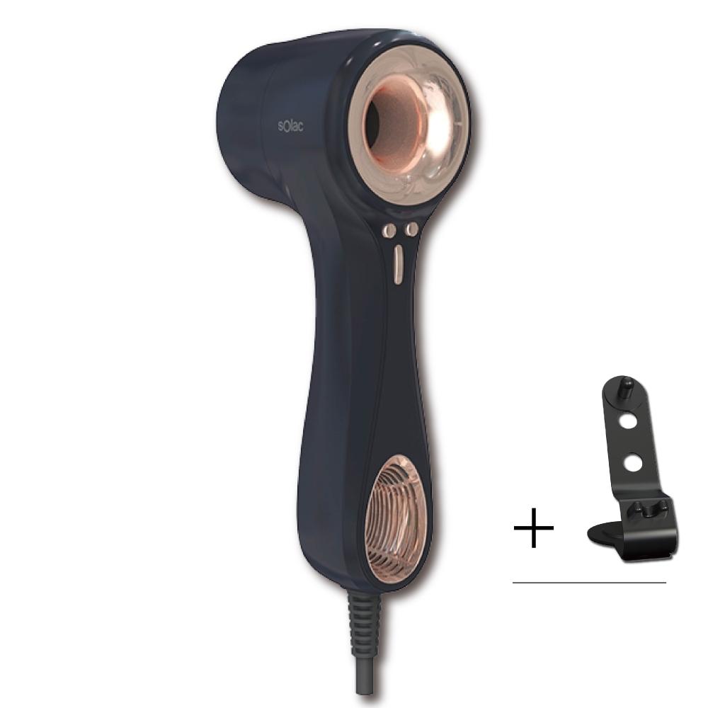 【SOLAC】搭贈組｜國際電壓負離子高速吹風機 SD-800 PRO (無葉片極速乾髮 智慧溫控 SD800__Kimi極美職人推薦)