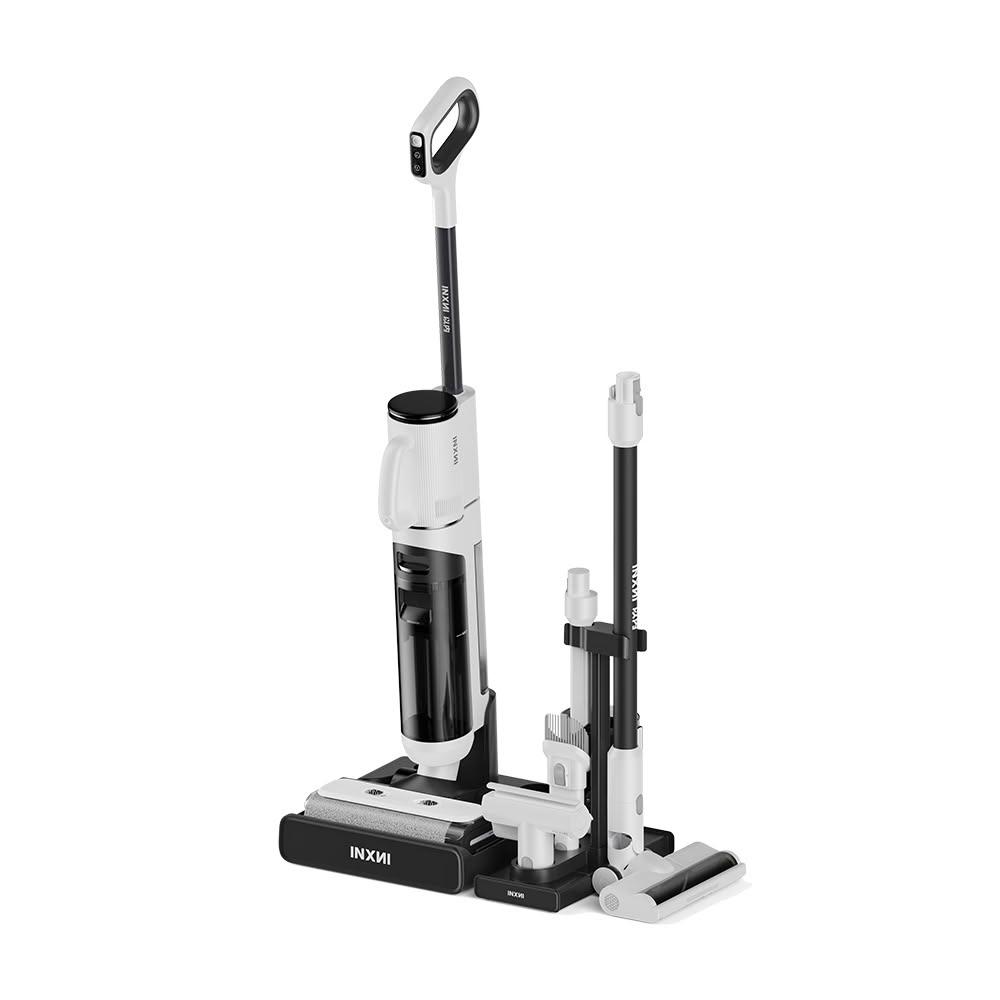 【INXNI 以內】多功能無線 洗地機 吸塵器 除蟎機 (一機多用/乾溼吸拖16000PA吸力/自產除菌液/自走牽引) Z5PRO