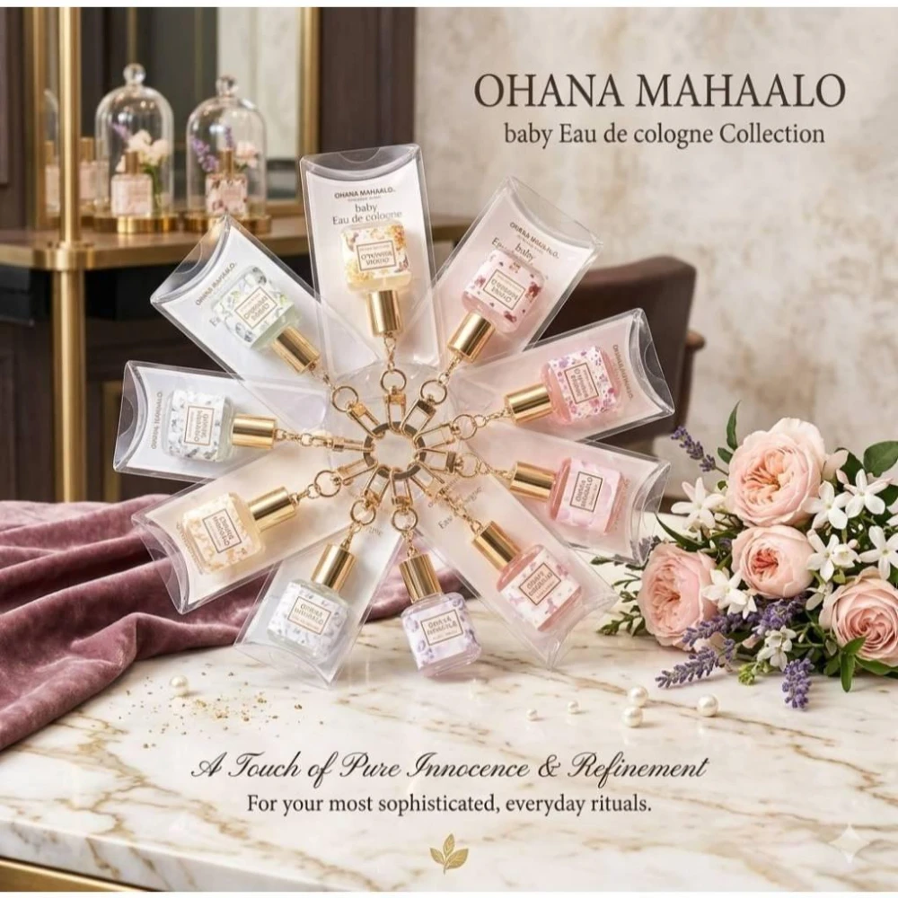 【OHANA MAHAALO】日本 OHANA MAHAALO 十周年限定 限量 香水吊飾 10ml 專櫃全款香味
