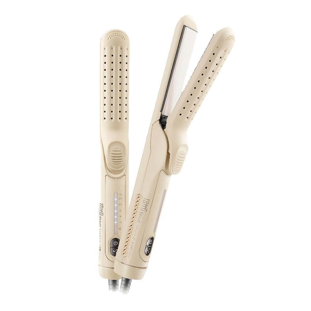 ISITO IS-23E06DH ISITO IS-23E06DH 直髮器捲髮棒二合一設計,米色系時尚外觀,尺寸278x35x50mm,重量僅0.37kg輕巧易攜。支援140-220°C 4段以上溫度調節,國際電壓110-240V適用全球旅行。170cm電源線,內容物包含主機*1,產地中國,檢驗合格T33599,享1年保固。完美造型工具,非個人衛生用品。