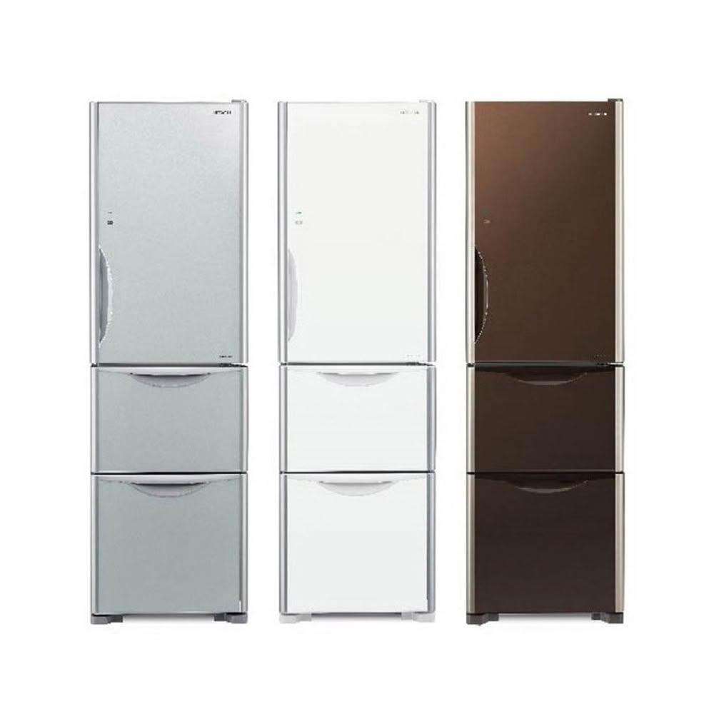 【HITACHI 日立】HITACHI日立 331L 三門冰箱 RG36B / RG36BL