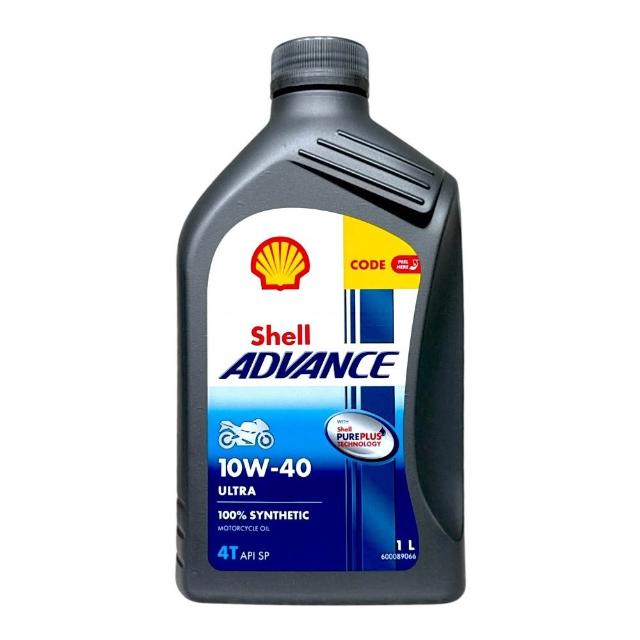 Shell ADVANCE ULTRA 4T 10W40 全合成機油 機油 機車 平行輸入