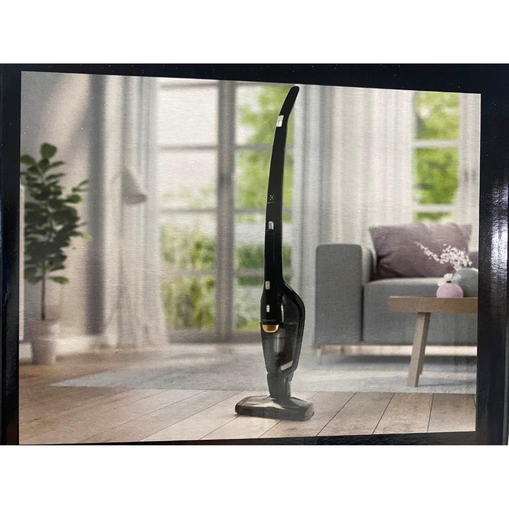 【Electrolux 伊萊克斯】Electrolux 伊萊克斯二合一手持式吸塵器 HEPA 吸塵器 曜石黑 ZB3501EB 毛髮截斷版