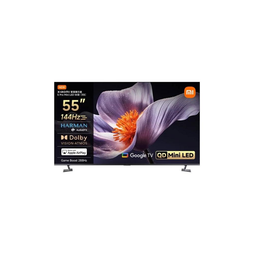 Xiaomi 小米 55型 S Pro Mini LED 2026 4K Mini LED 智慧聯網顯示器 台灣公司貨