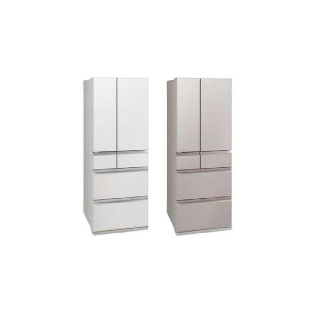 【MITSUBISHI 三菱電機】MR-WZ54K-W-C 543L六門日製玻璃鏡面旗艦款冰箱-星光白 (含基本安裝)