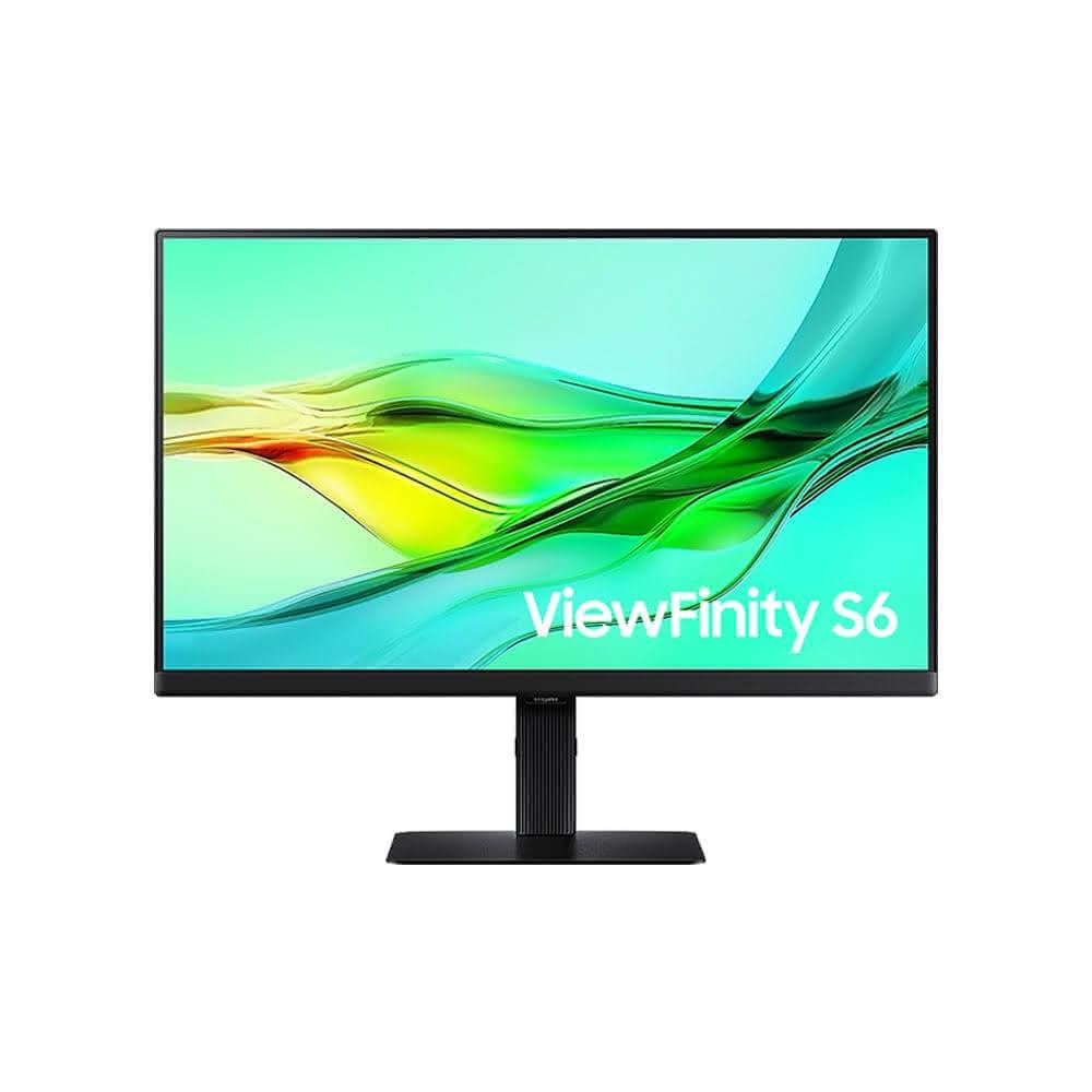【Samsung 三星】S24D604UAC 高解析度平面顯示器(24型/2K/IPS/Type-C/快速安裝底座)