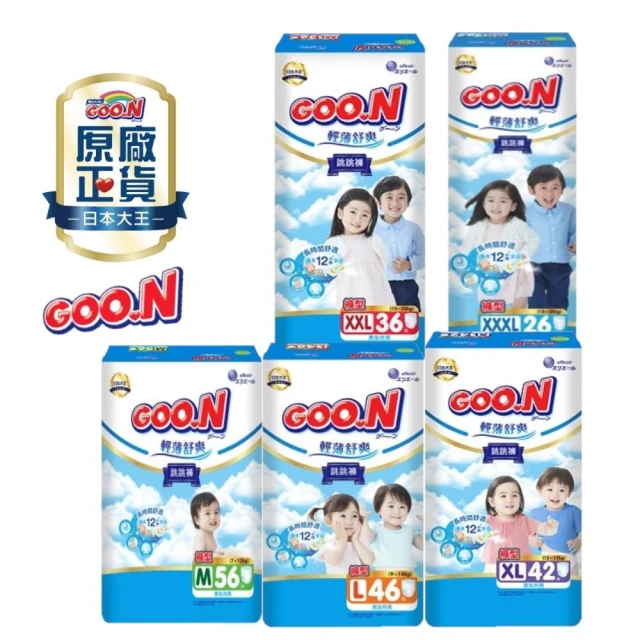 【GOO.N】日本大王 褲型 輕薄舒爽-褲型 M/L/XL/XXL/XXXL(串購)