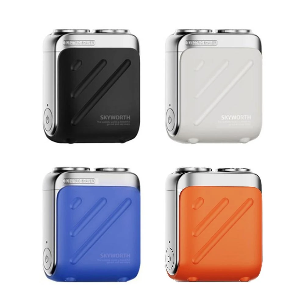 【SKYWORTH 創維】🚛 𝕵台灣現貨【SKYWORTH創維】行者電動雙頭刮鬍刀(IPX7防水/Type-C快充/便攜)