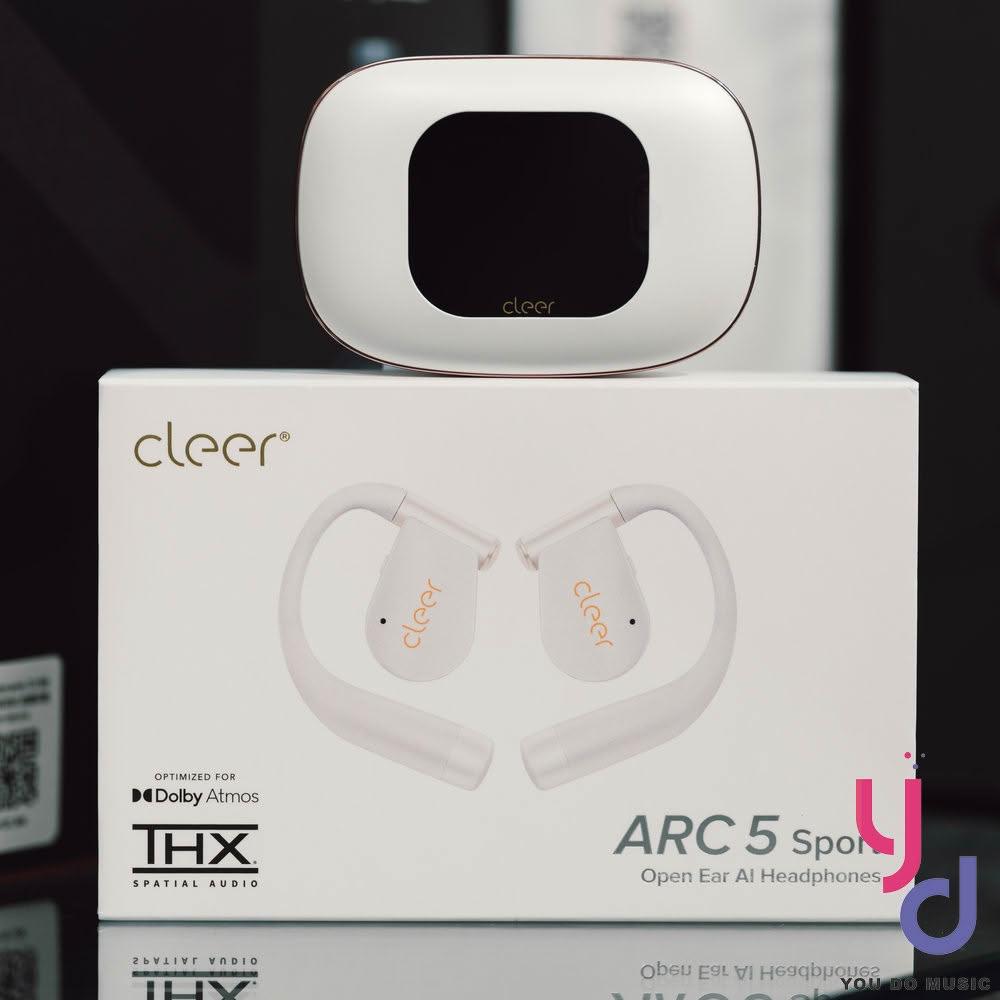 【Cleer】Cleer ARC 5 開放式 AI 真無線 藍牙 耳掛式 耳機 運動版 音樂版 IPX7 藍牙5.4 公司貨