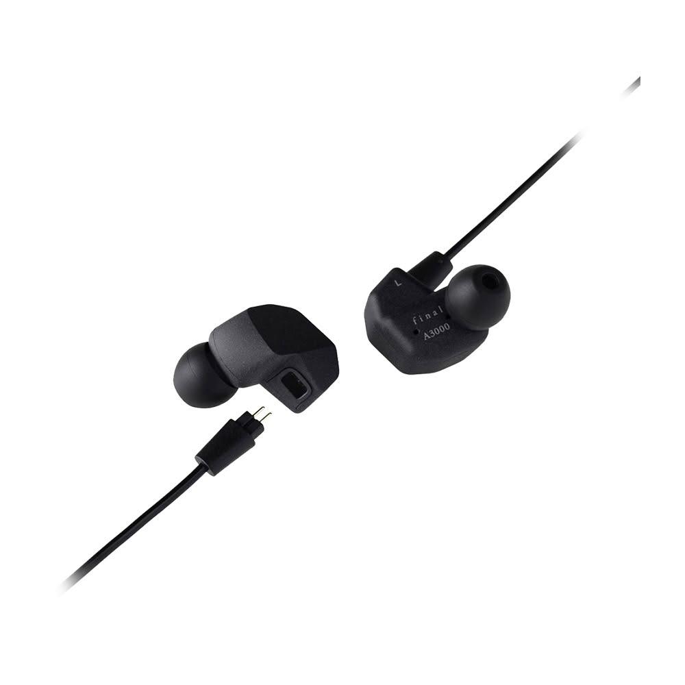 【Final】A3000 入耳式耳機 動圈式 附收納盒 2 pin CM 接頭