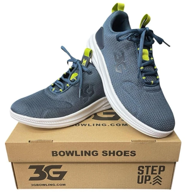 DJ80 美國3G KICKS II Unisex 2代輕量透氣保齡球鞋-右手鞋(NAVY海軍藍)