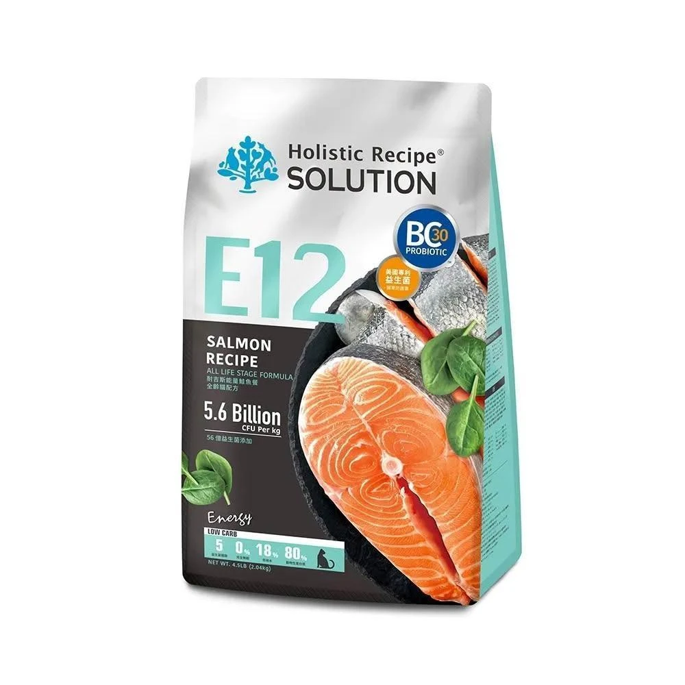 【耐吉斯】Energy 能量碗系列 E12 能量鮭魚 全齡貓 4.5磅 10磅 (全齡貓 貓飼料 貓乾糧)