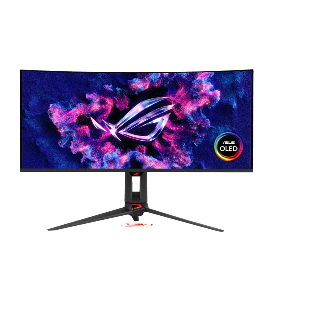 【ASUS 華碩】ROG Swift OLED PG34WCDN 曲面電競螢幕 34吋 360Hz 2K 0.03ms 電腦螢幕 曲面螢幕