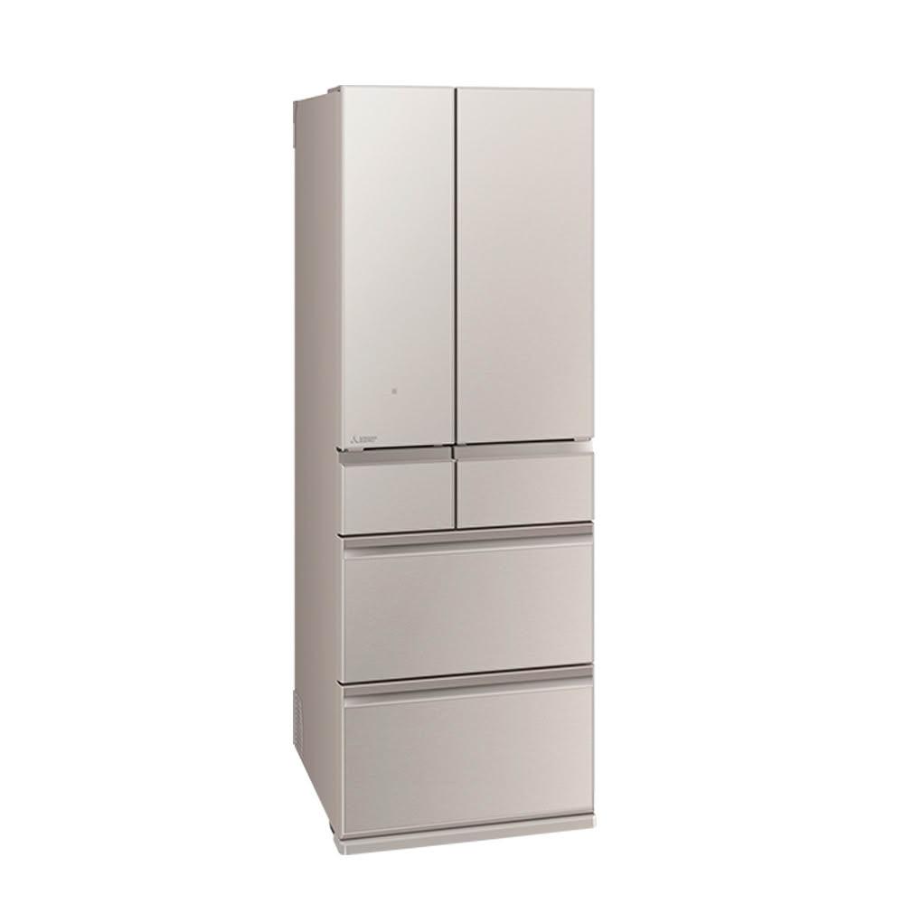 【MITSUBISHI 三菱電機】543公升日本原裝玻璃鏡面變頻六門電冰箱MR-WZ54K-C-C(星沙杏)