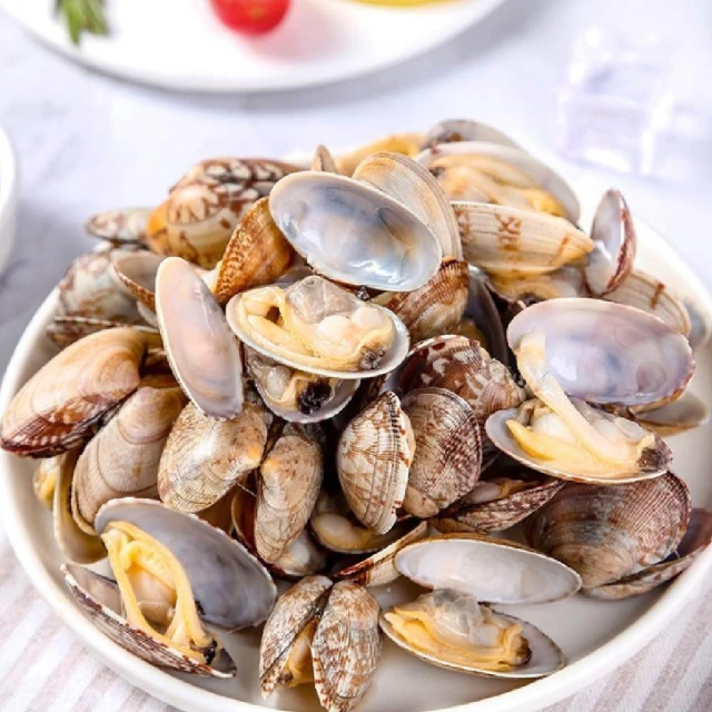 【帥哥魚海鮮】帶殼海瓜子(單包500g±10%/熟凍處裡)