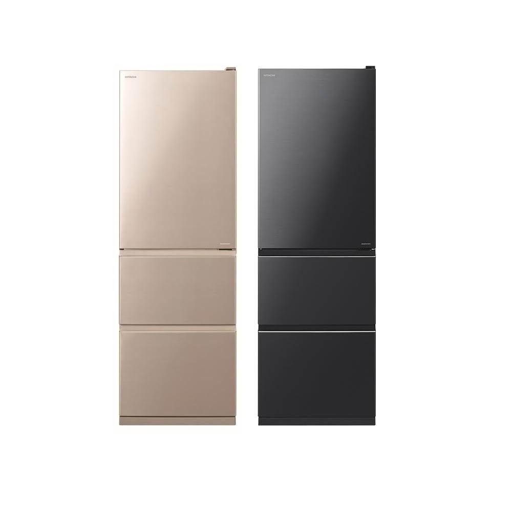 【HITACHI 日立】贈 7-11商品卡 1000元 三門394L變頻髮絲紋鋼板冰箱 RV41C - 含基本安裝+舊機回收