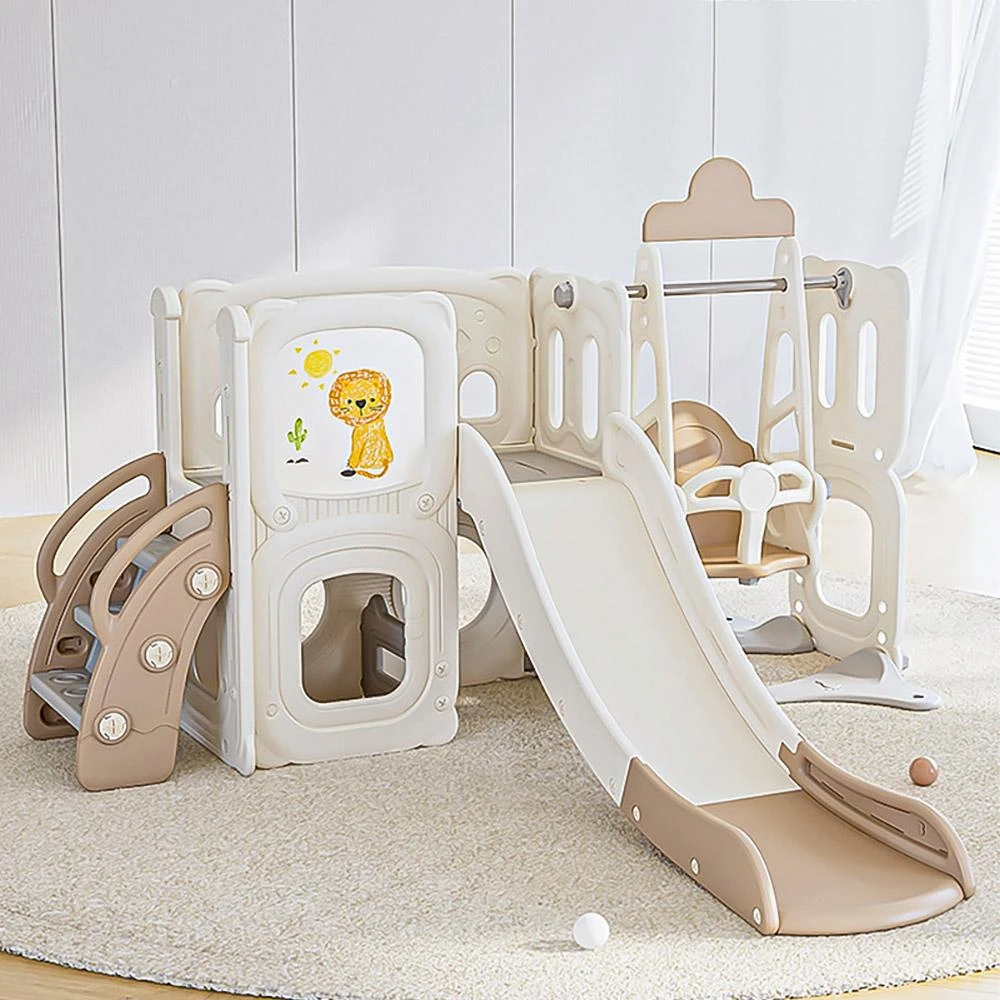 【LEMU 樂牧】台灣出貨 兒童滑滑梯/鞦韆 兒童畫畫板 溜滑梯 折疊滑滑梯 寶寶滑梯玩具 滑溜梯 滑梯 生日禮物