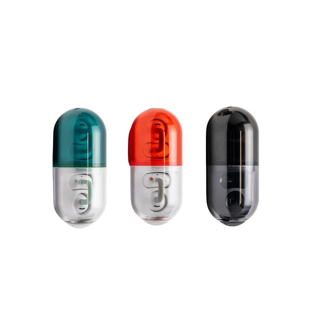 Moondrop 水月雨 Pill 藍芽耳機 OWS 音樂膠囊 PILL -綠色/紅色 德錩代理公司貨 ｜台灣公司貨