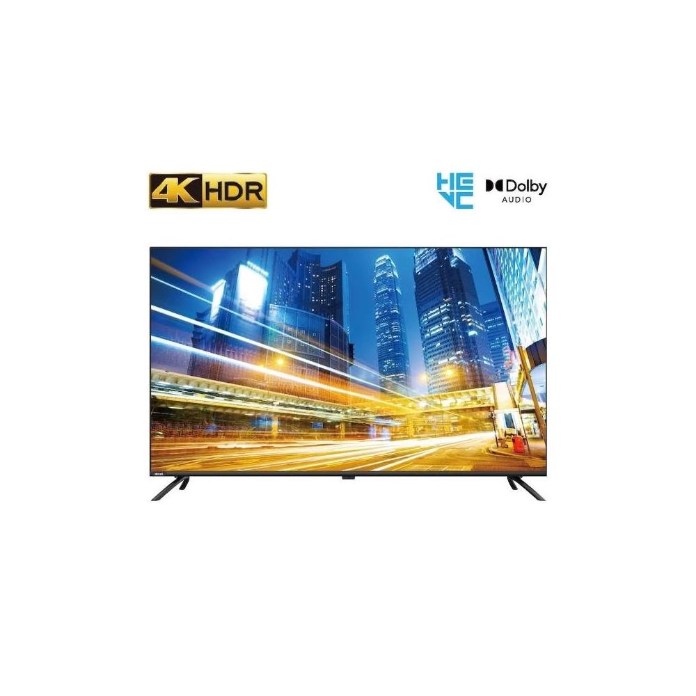  HERAN禾聯 HD-43MF1 43吋 4K 電視，提供 3840x2160 高解析度影像，倍頻循序掃描技術確保流暢畫質。中文功能選單操作簡單，配備 1 組 HDMI 高畫質端子，適用 110V 電源。1 年保固，BSMI 認證 R41208，無附視訊盒與安裝服務，適閤家庭娛樂或顯示需求。 