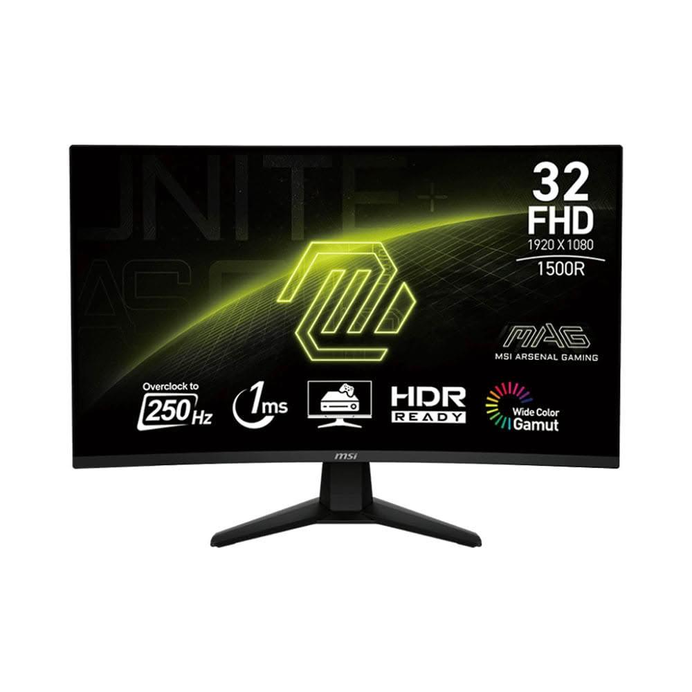 MSI 微星】MAG 32C6X 曲面電競螢幕32型FHD VA/250Hz/1500R/1ms