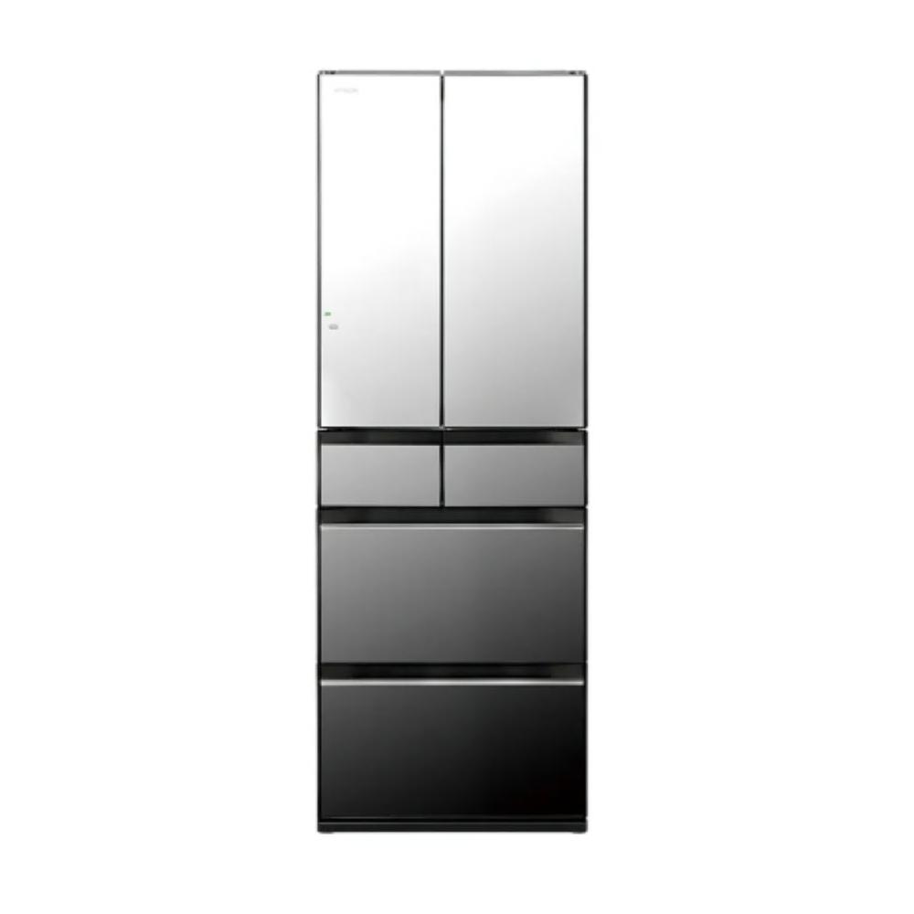 【HITACHI 日立】原廠控價 私訊我更便宜 RHW540RJ-X 537公升 日製六門琉璃冰箱-琉璃鏡 (含基本安裝)