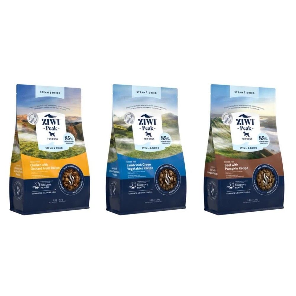 【ZIWI 巔峰】【ZIWI滋益巔峰】微蒸乾式熟成鮮肉狗糧  800g 1.5kg 3.2kg 狗飼料 鮮肉糧
