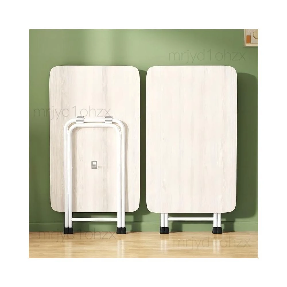 可折疊桌家用小戶型喫飯餐桌擺攤方桌戶外長方形小桌子