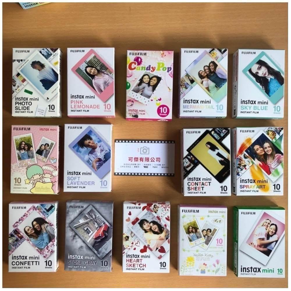 【FUJIFILM 富士】 mini底片 富士拍立得底片 instax mini 卡通圖案 空白底片 邊框底片 2捲20張