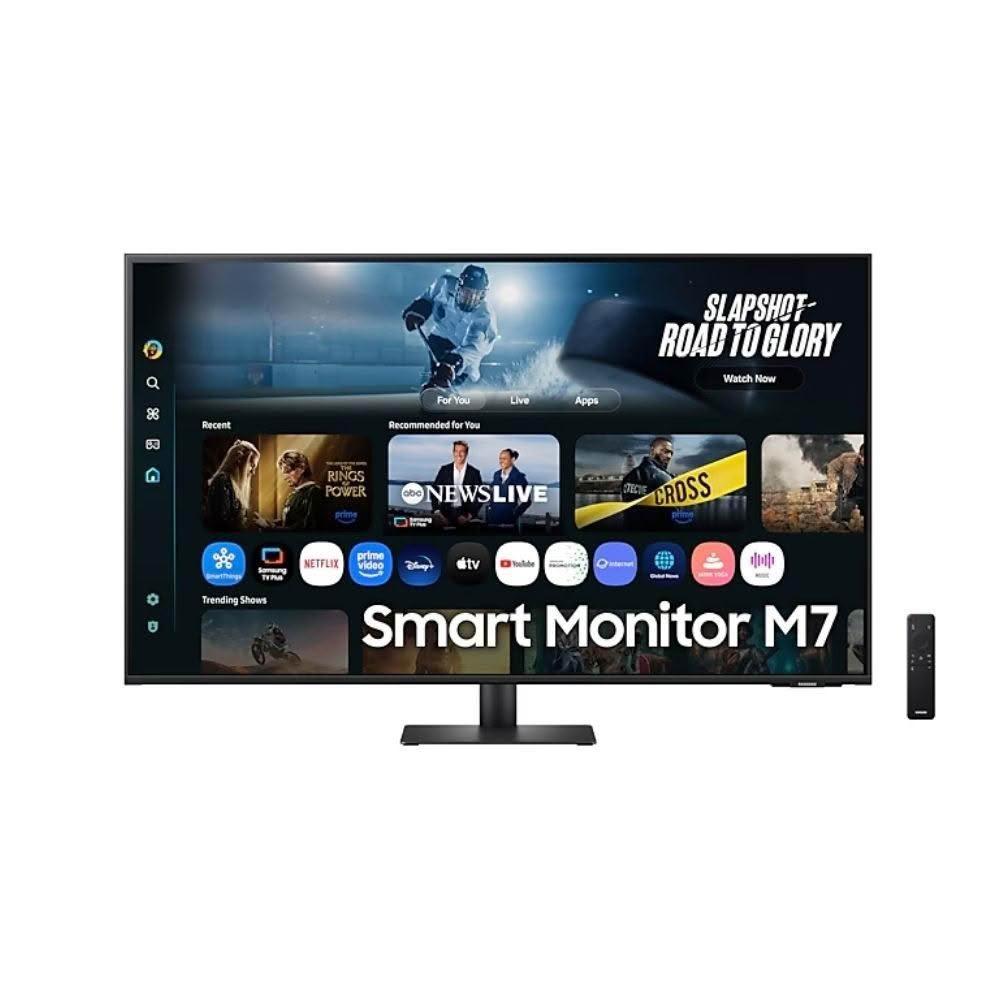 【Samsung 三星】S43FM702UC 43吋 AI 智慧聯網螢幕 M7 Smart TV (黑) 電腦螢幕顯示器